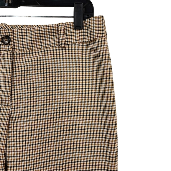 Talbots Women's Check Straight Leg Pants Academia - 6P - Picture 2 of 6